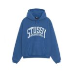 Sweat à capuche Stussy International Bleu