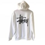 pull stussy blanc